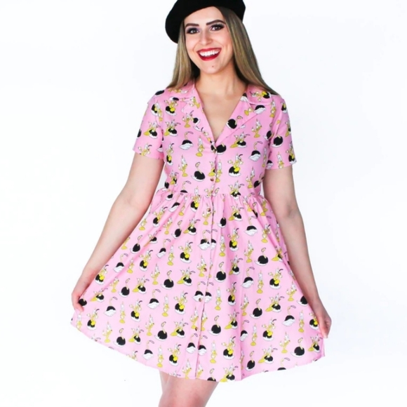 Disney Dresses & Skirts - Cakeworthy Disney Beauty & the Beast Lumiere & Fifi Dress Sz 3XL
